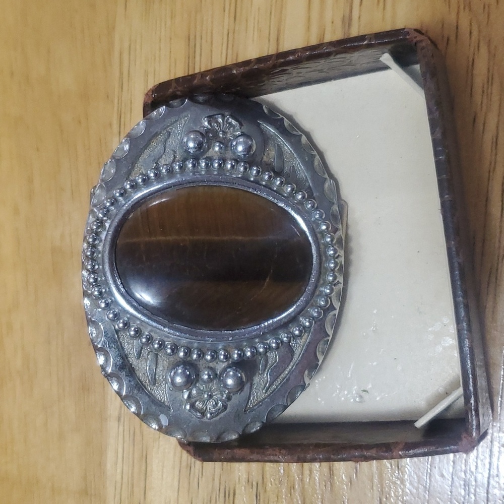 Swank belt buckle